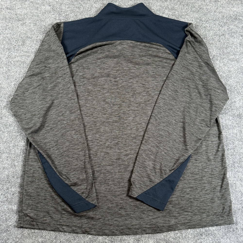 ESPN Monday Night Football Shirt Mens XL Gray NFL Football Quarter Zip Pullover - Picture 11 of 13